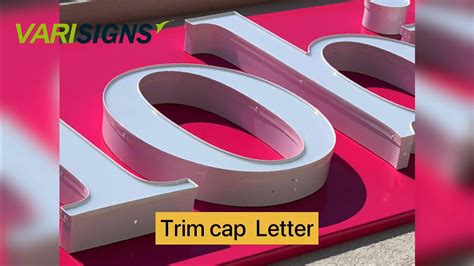 channel letter trim cap machine